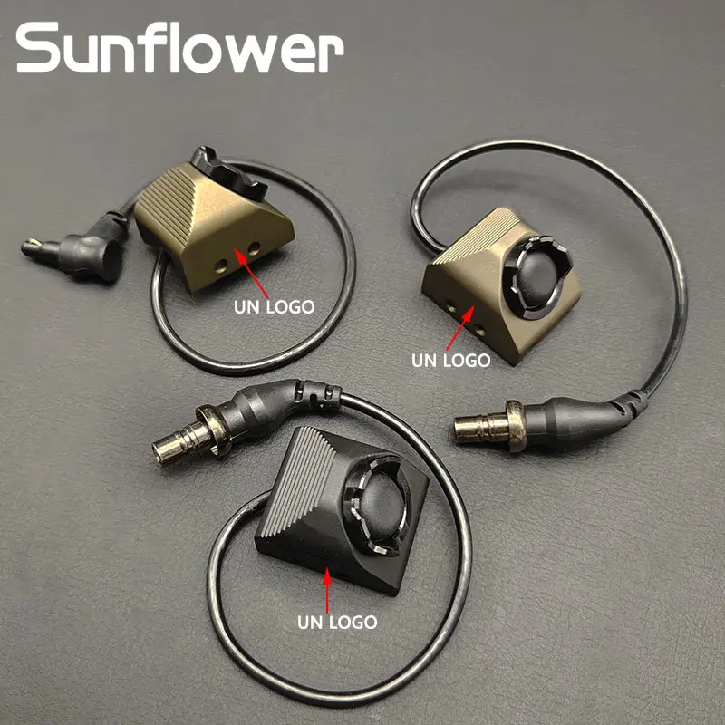 Unidad Táctica ModButton botón caliente interruptor remoto a presión Mlok Keymod 20mm Rail para Surefir M300 M600 MAWL NGAL DC 2,5 SF PLUG - imagen 4