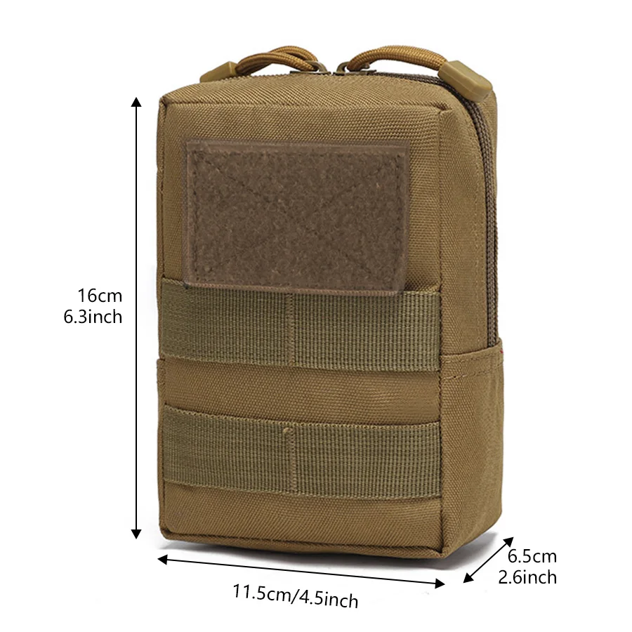 Nuevo Bolso pequeño para deportes al aire libre, bolso de pecho multifuncional portátil, riñonera, accesorios MOLLE, herramienta, pequeño bolso colgante - imagen 3