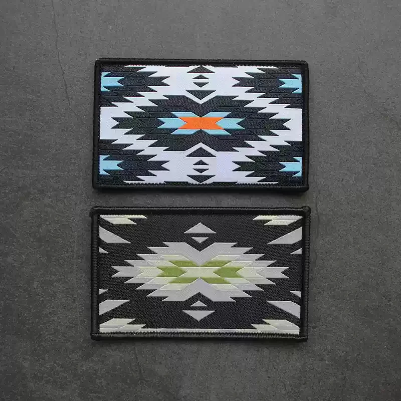 Parche bordado con personalidad de sistemas Canyon negros, pegatinas para mochila táctica, insignia de moral BCS, brazalete bordado con gancho y bucle - imagen 4