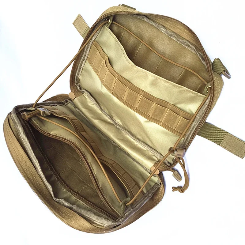Bolsa de primeros auxilios médica Molle táctica de caza, mochila multifunción de nailon para deportes al aire libre, accesorio EDC, bolsa de herramientas de caza - imagen 5
