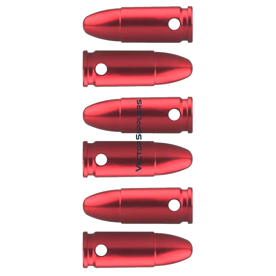 Vector Optics-pistola con tapa a presión, Cartucho falso de disparo en seco para entrenamiento de Gunsmithing, paquete de 6/12, 9mm - imagen 5