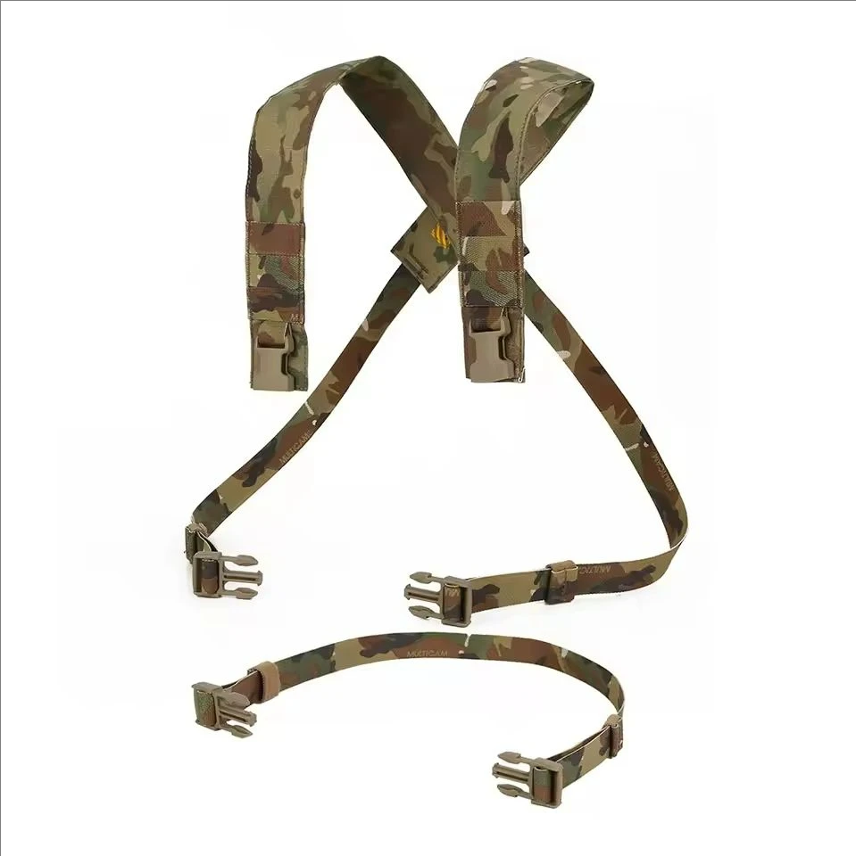 Emersongear D3CRM-Kit de arnés X para pecho, chaleco táctico, correa trasera para el pecho, sistema de transporte funcional, caza, combate, nailon EM7409 - imagen 5