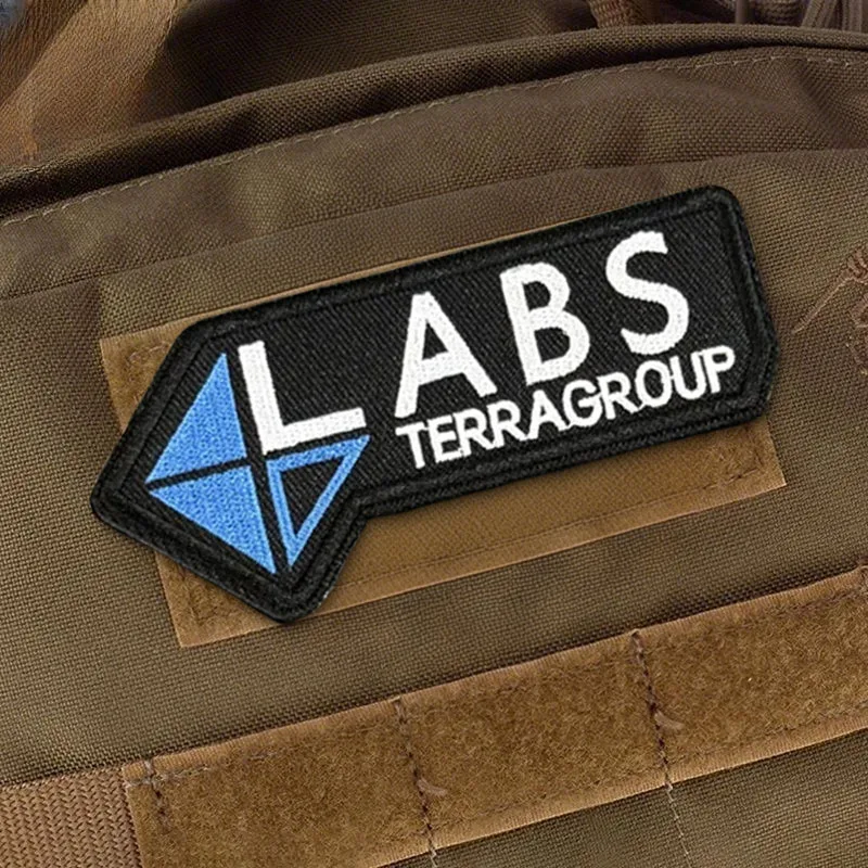 Parche táctico de moral LABS, parches bordados con gancho y bucle divertidos, insignia militar, pegatinas para mochila, brazalete, aplique para casco - imagen 5