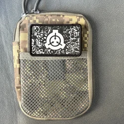 Parche Táctico SCP, Insignia de Moral, con Gancho y Bucle, para Mochilas, Ropa, Accesorios Decorativos, Pegatinas, Brazaletes