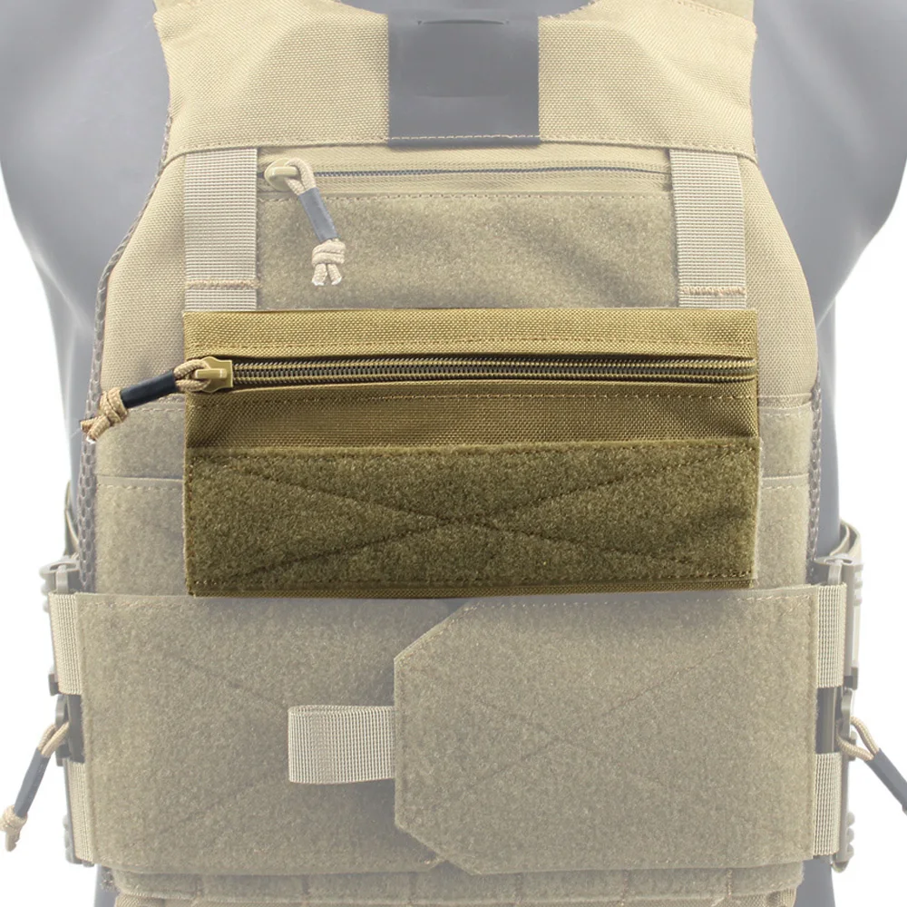 VULPO-bolsa de parche táctico, Micro bolsa de dulces, chaleco Airsoft de caza, bolsa de almacenamiento portátil para chaleco de aparejo de pecho MK3 MK4 - imagen 2