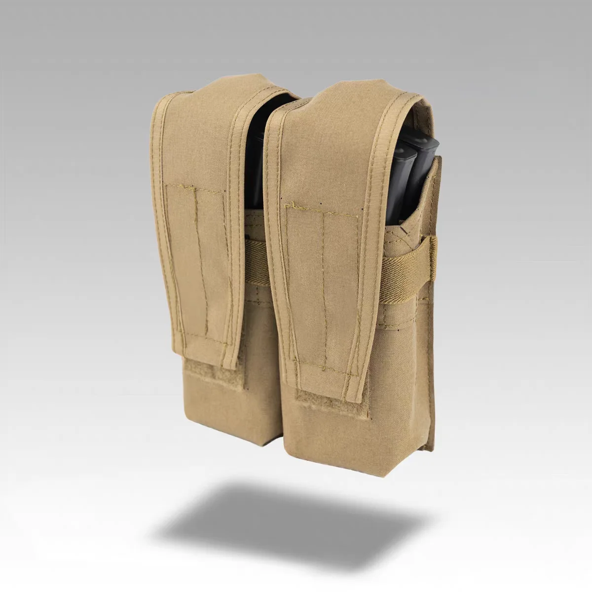 Panel MOLLE portacargadores doble compatible con chalecos tácticos
