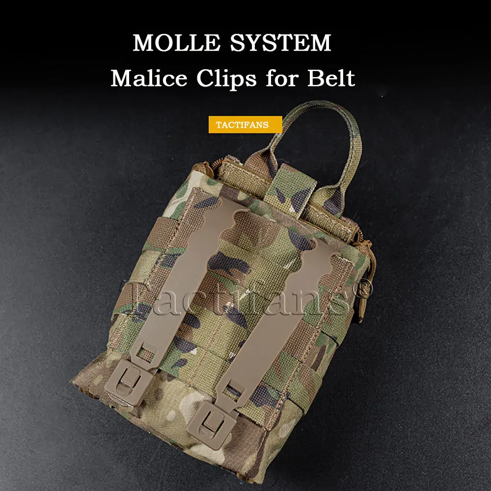 Kit de primeros auxilios MOLLE, bolsa para cinturón de cintura, chaleco de caza, Camping al aire libre, paquete de primeros auxilios de Respuesta Rápida - imagen 3