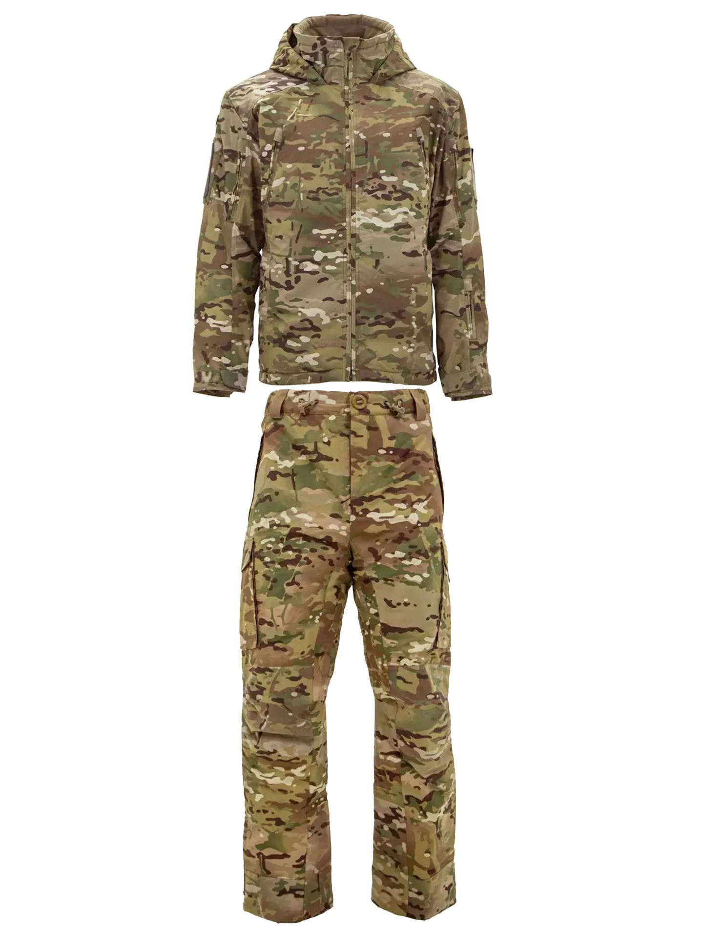 Conjunto de traje de camuflaje para senderismo al aire libre, pantalones de algodón, chaqueta de algodón para exteriores - imagen 3