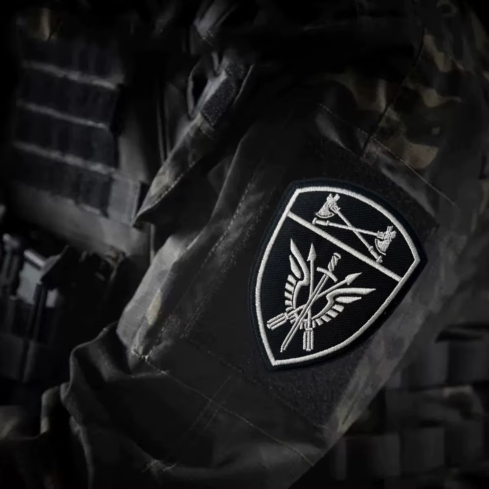 Parche bordado OMON Rosguardy con velcro – Insignia táctica militar - imagen 4