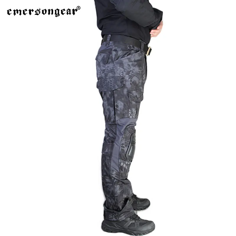 Emersongear G2 pantalones de combate tácticos para hombres pantalones de servicio de carga entrenamiento Camping caza senderismo deportes al aire libre EM7038 - imagen 3