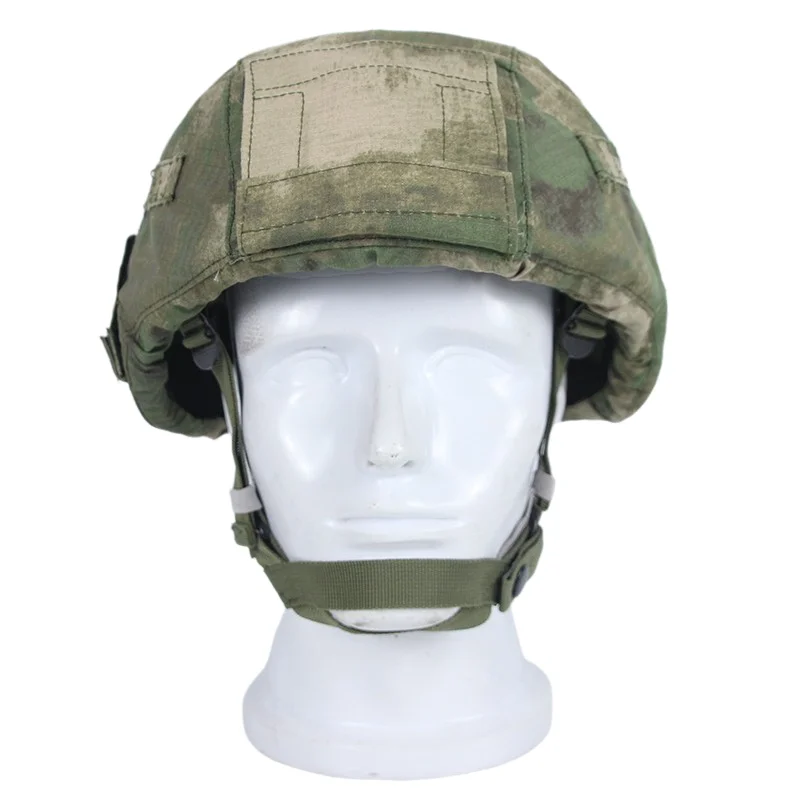 Cubierta de casco de camuflaje ruso 6b47, versión de protección auditiva a prueba de viento, color verde MOX - imagen 2