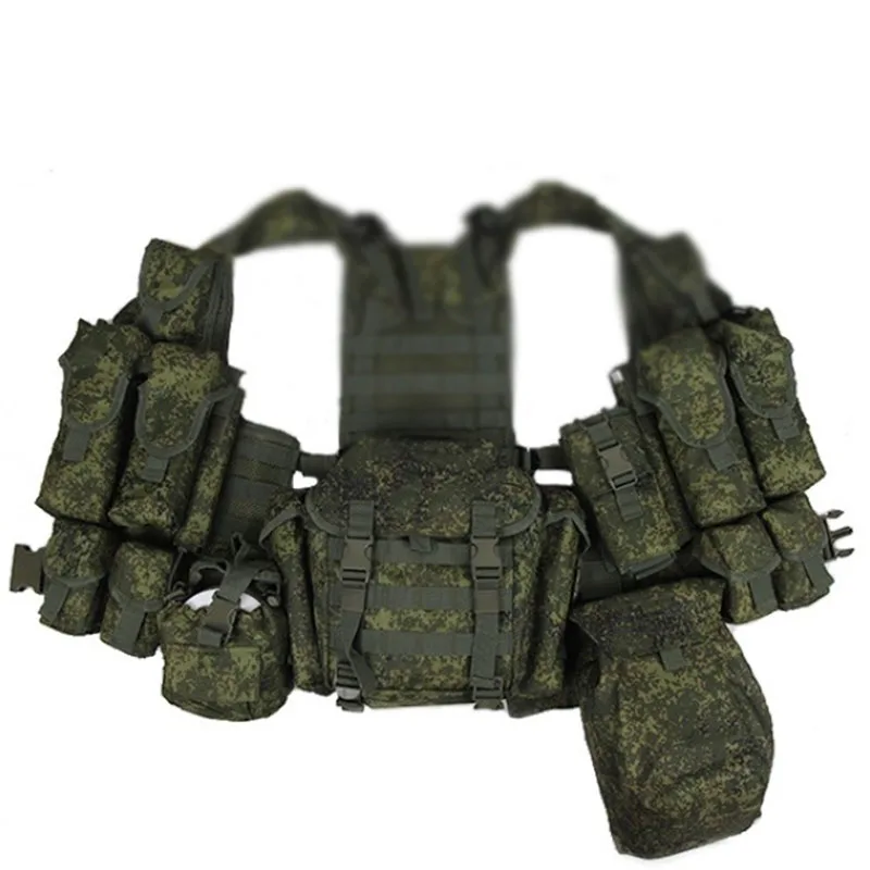 Chaleco táctico Molle ruso EMR 6sh117, bolsa de accesorios, paquete de Granada VOG, paquete de Asalto De 7L, bolsa de walkie-talkie - imagen 3