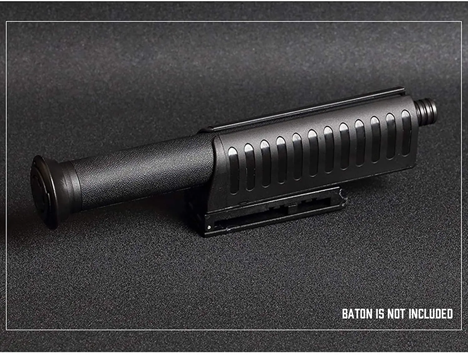 Soporte para bastón de caza, funda para bastón expandible para cinturón de servicio, compatible con rotación de 360 grados de 16-21 pulgadas con diámetro de 3cm - imagen 5