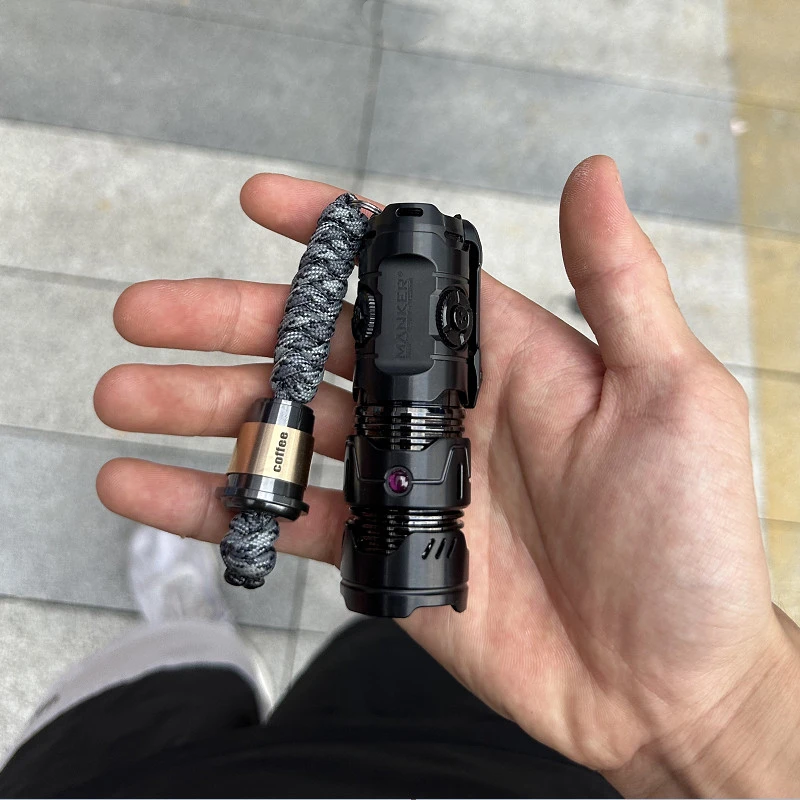 Fidget Spinner de aleación de circonio EDC para aliviar el estrés con taza de papel de café, paraguas, cuerda, cuchillo, colgante, decoración DIY para mochila con cremallera - imagen 4