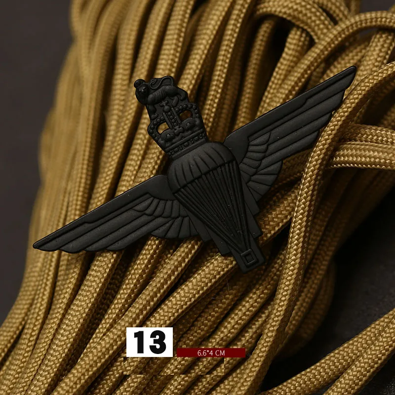 Insignia de vuelo, insignia de paracaídas para fanáticos del ejército, insignia decorativa, broche, insigniamemorativa, insignia de gorra de juego competitivo - imagen 5