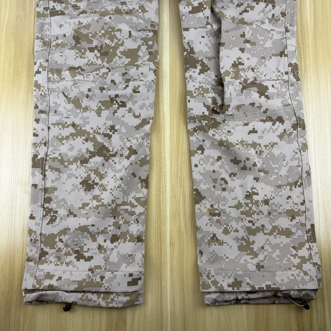 Pantalones tácticos de combate al aire libre de cáscara suave elástica de cuatro lados de cáscara naranja AOR1 - imagen 5