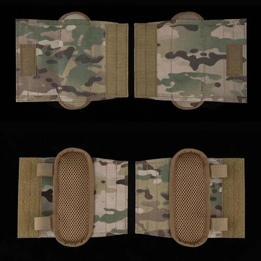 Hombreras de chaleco táctico para SPC JPC1.0/2,0/3,0, portador de placa, cojín de malla transpirable, accesorios acolchados para chaleco Airsoft de caza - imagen 2