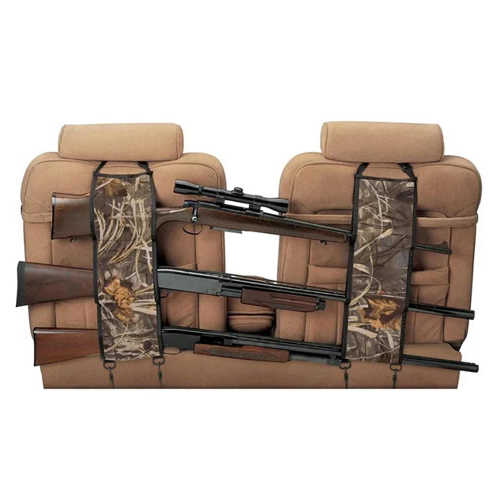 Funda protectora para pistola, funda para Rifle para asiento delantero de coche, bolsillo trasero, bolsas colgantes, soporte para bolsa, estante, bolsillos organizadores - imagen 3