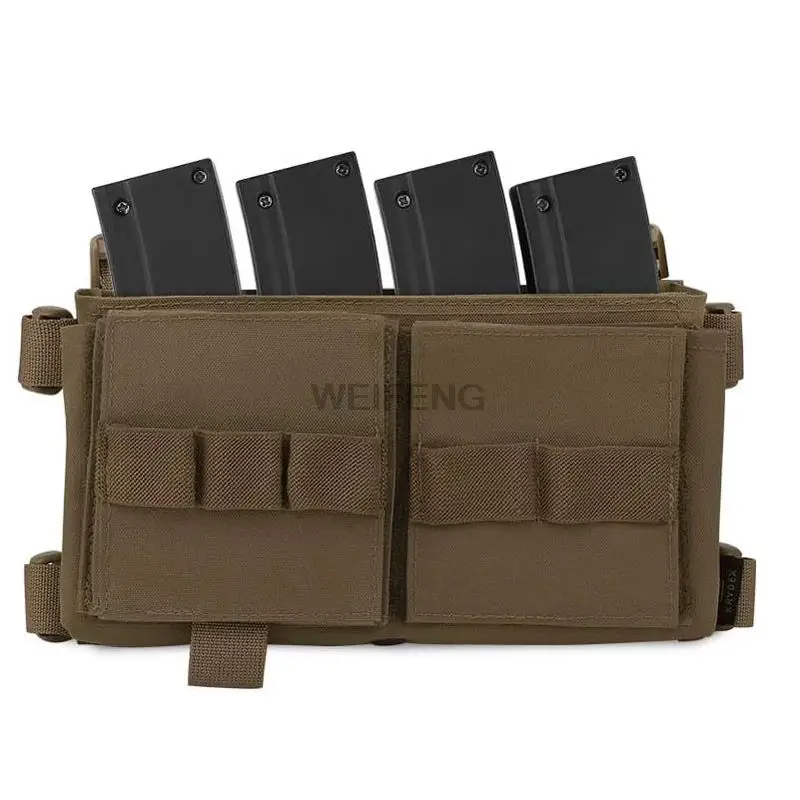 Soporte táctico para revistas MP5/MP7 con sujetadores de gancho para MK3 MK4, aparejo de pecho, chaleco Mag, inserto Airsoft, accesorios de caza - imagen 5
