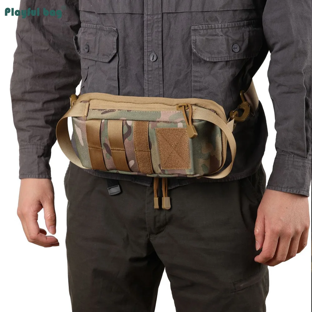 Bolsa táctica de pecho EDC – Hombre exterior resistente - imagen 4