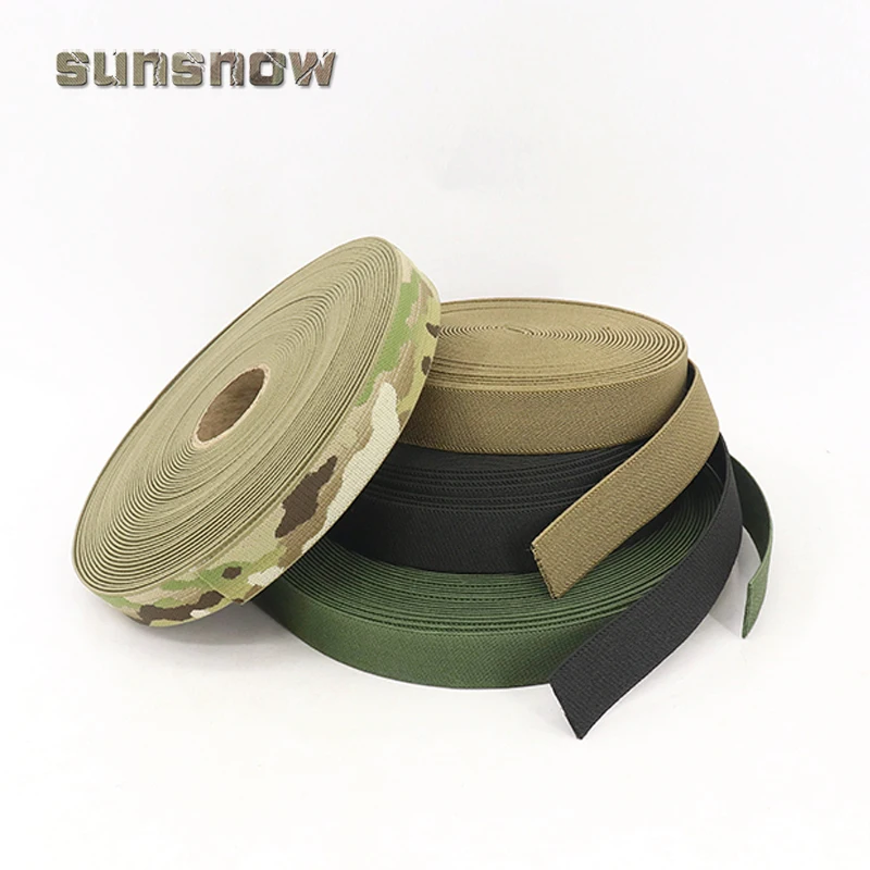 Correas elásticas tácticas de 1 pulgada/1,5 pulgadas/2 pulgadas de ancho, correas de almacenamiento, dispositivos de almacenamiento de encuadernación multifuncionales para exteriores, 5 uds. - imagen 4