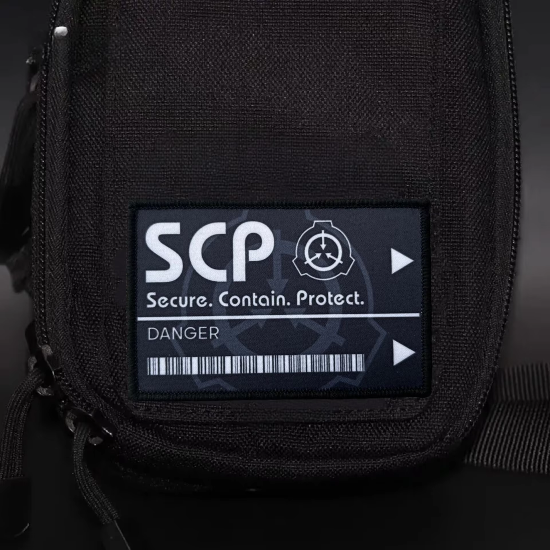 Parche táctico moral SCP velcro gancho y bucle estampado uniforme - imagen 3
