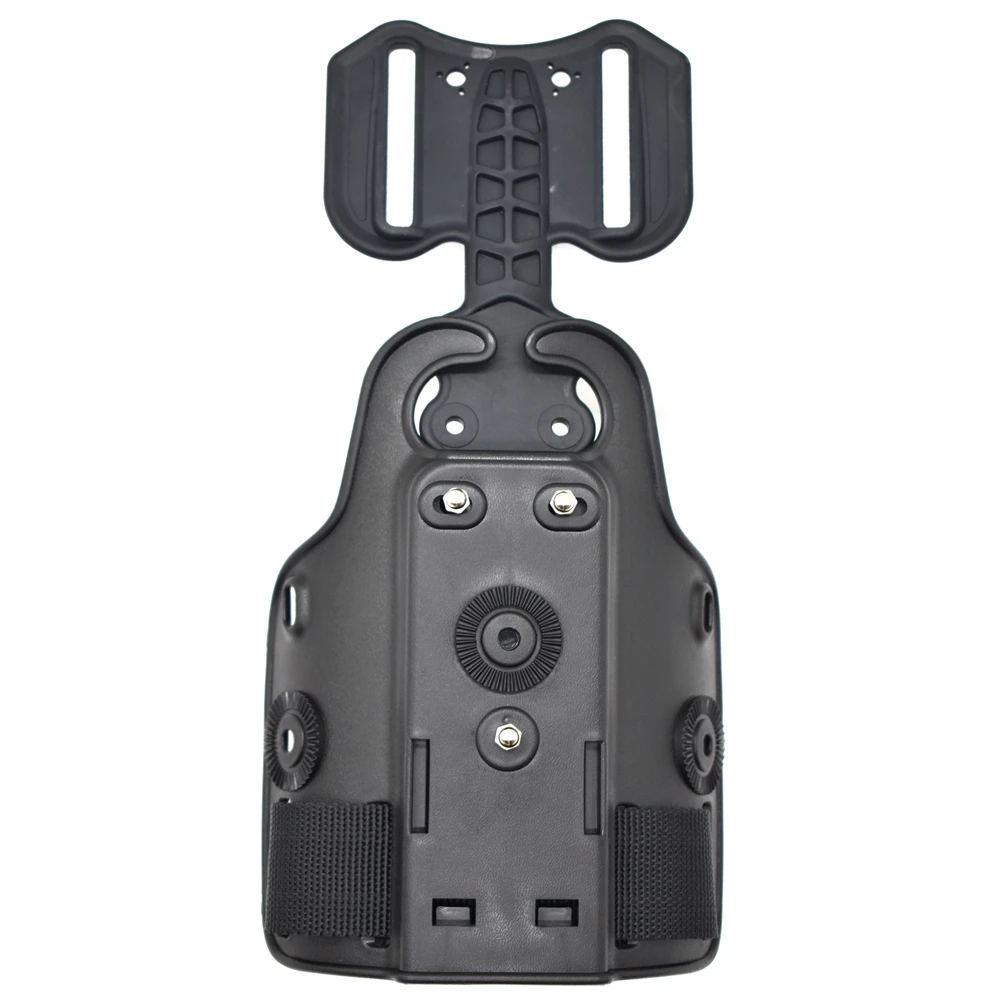 Funda para pistola con plataforma para caza táctica GL 17/19/22/M9/1911 SIG P220/226 PPK, funda para pistola con pierna caída, Addpter - imagen 2