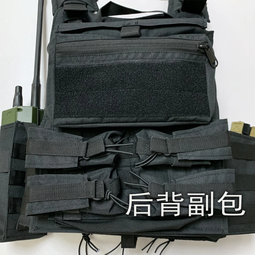 Airsoft Call of Duty 19 COD Ghost Nightwar estilo placa portador conjunto de equipo de pecho chaleco táctico conjunto completo para Cosplay al aire libre - imagen 3