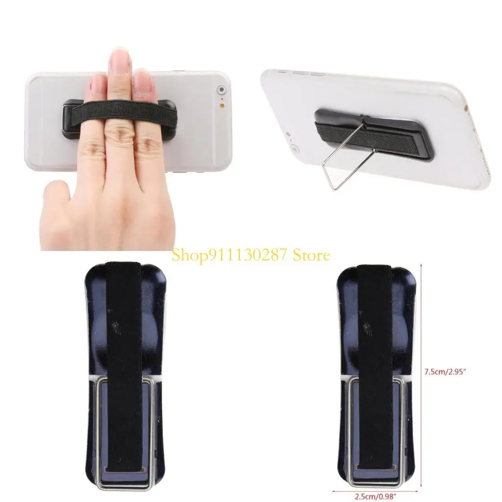 J1HC Dinger agarre banda elástica soporte para soporte teléfono soporte para teléfonos móviles tabletas