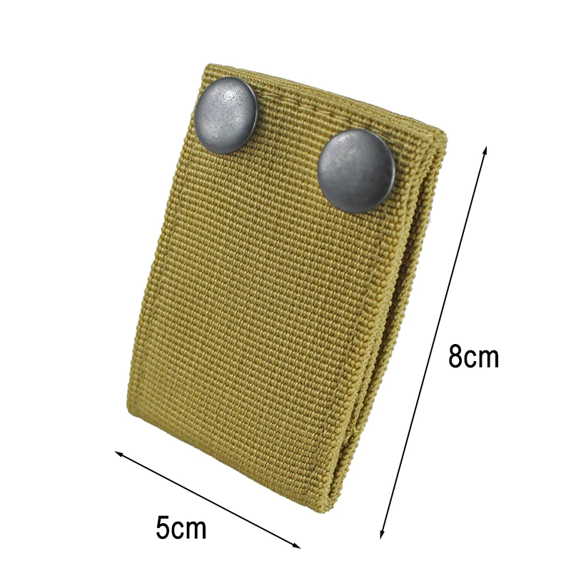 Funda portaesposas táctica nailon – Doble broche para cinturón - imagen 2