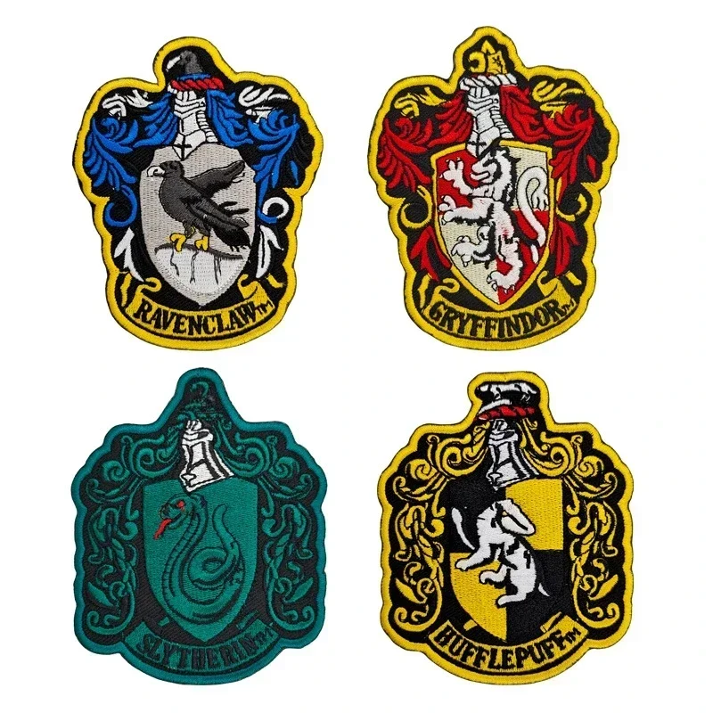 Alrededor de la película brazalete gancho y bucle parche cuatro colegios bordado personalidad moral insignia mochila pegatinas tácticas - imagen 2