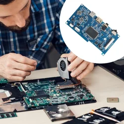 Placa módulo controlador pantalla LCD USB5V 40Pin LVDS Placa controlador amplificador potencia 2 canales salida