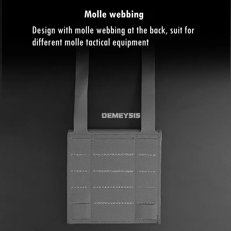 Bolsa de mapa táctico para exteriores, equipo de herramientas EDC, bolsa organizadora para tiro, caza, aparejo de pecho, juego de guerra, entrenamiento, bolsas de cintura Molle - imagen 5