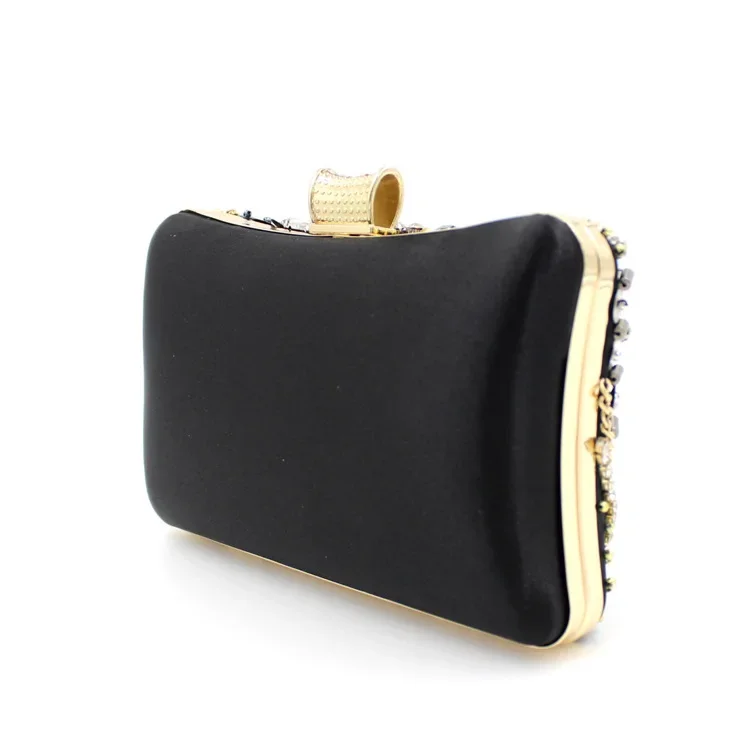 Lawaia-funda para teléfono con perlas de diamante, bolso para banquete combinado con Cheongsam, bolso para vestido de noche, bolso cruzado hecho a mano con cadena, 1 ud. - imagen 5