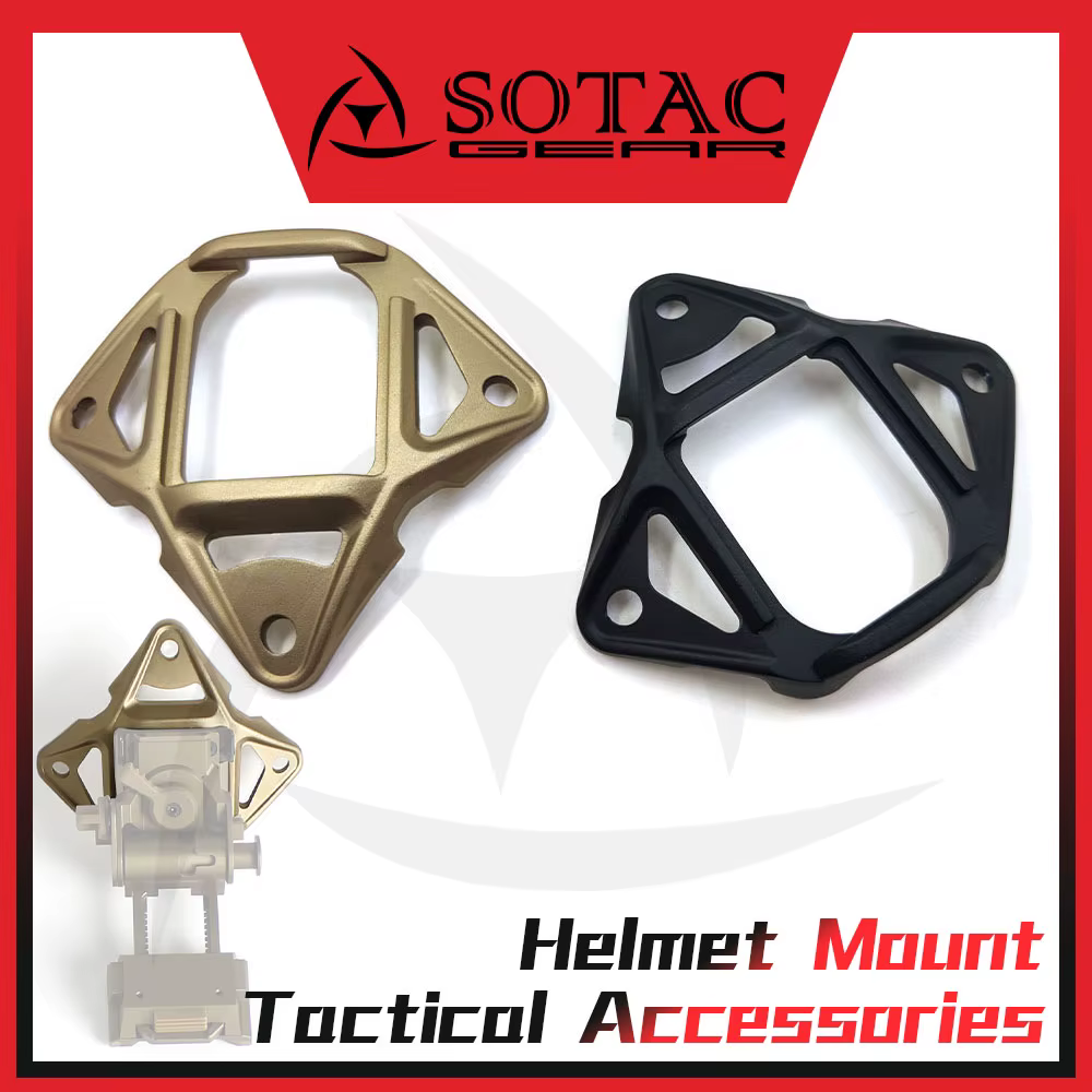 SOTAC-GEAR Base esqueleto portaaccesorios para casco táctico