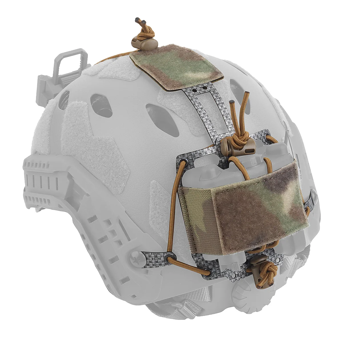 Caja de batería táctica PVS31 NVG, bolsa de almacenamiento, casco rápido, sistema de retención Militar, accesorio ajustable para casco de Paintball Airsoft - imagen 3