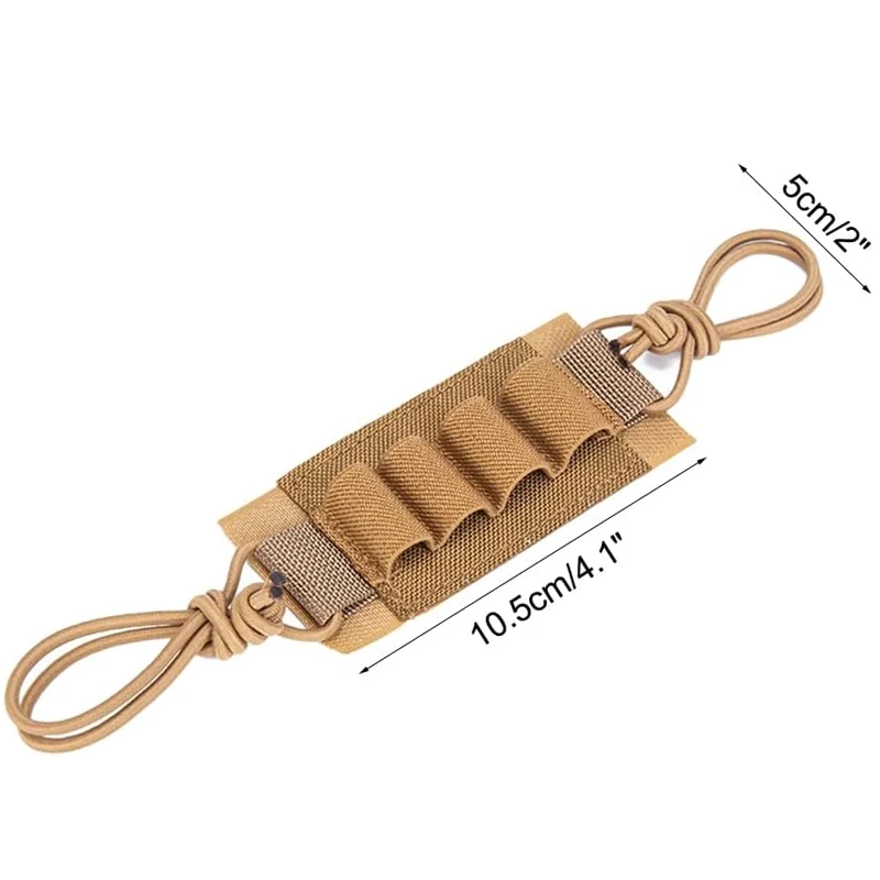 Casco táctico NVG CR123A tablero de almacenamiento de batería elástica dispositivo de visión nocturna cinturón de fijación 2 uds cordones de almacenamiento de batería de casco - imagen 2