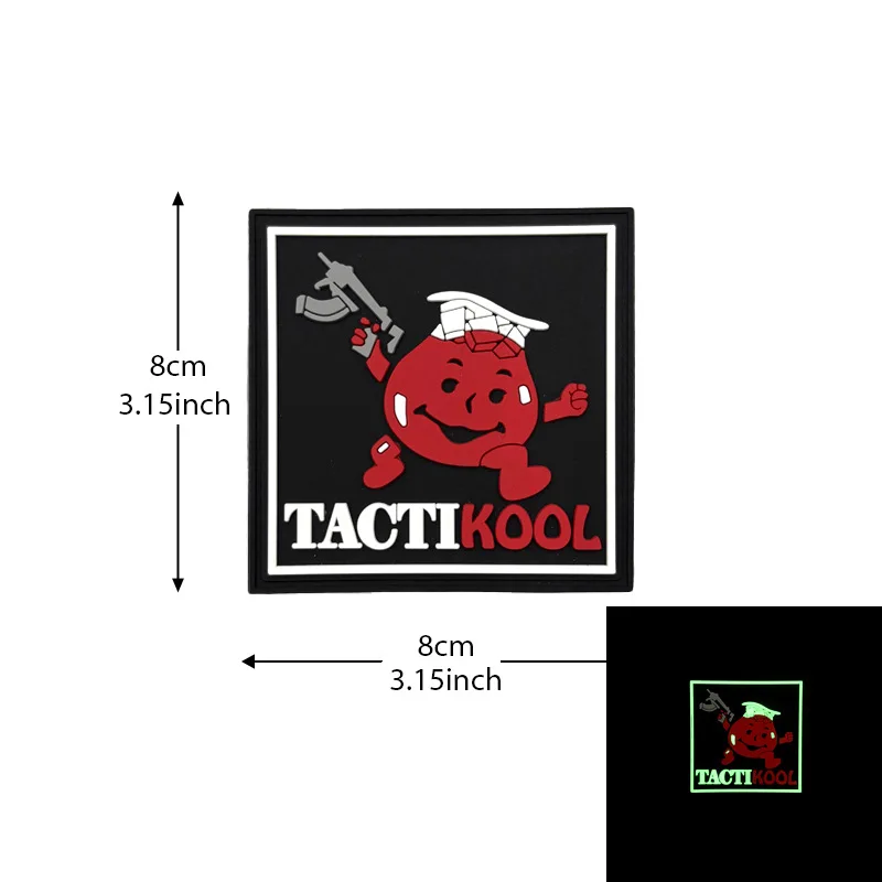 Parche táctico de PVC 3D para ropa, insignia de moral de salvor táctico, parches militares con gancho y bucle, pegatinas para mochila, apliques - imagen 4