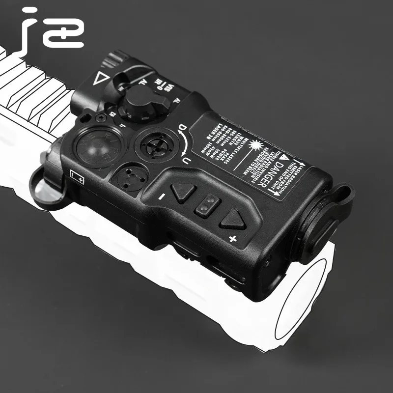 Raid-X-láser táctico rojo y verde, indicador de puntería de Metal, láser/estroboscópico IR adecuado para riel de 20mm, accesorios para armas de caza Airsoft - imagen 4