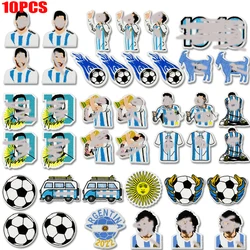 Parche bordado termoadhesivo serie fútbol – para coser o planchar