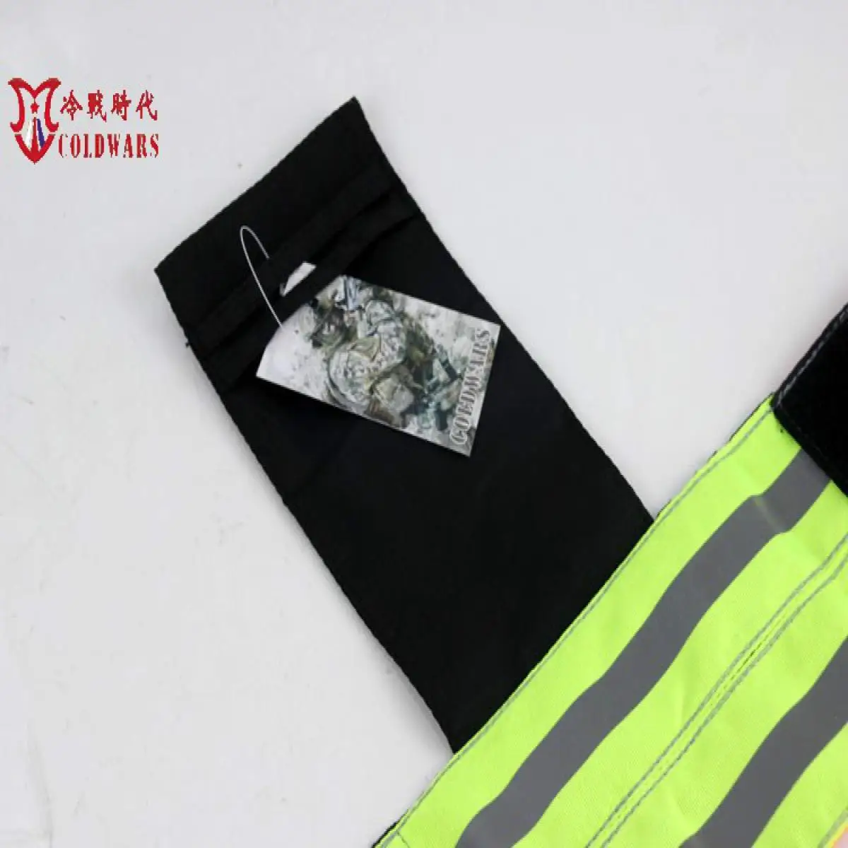 Brazalete reflectante ruso de doble fila para exteriores, etiqueta de identificación - imagen 3