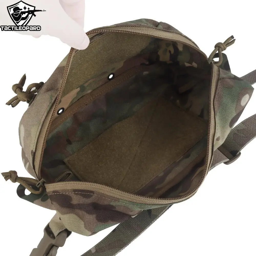 Riñonera táctica The BIG, riñonera de combate, estilo SS ajustable, bolsa de gran capacidad/mochila, accesorios de caza AirSoft Gear - imagen 5