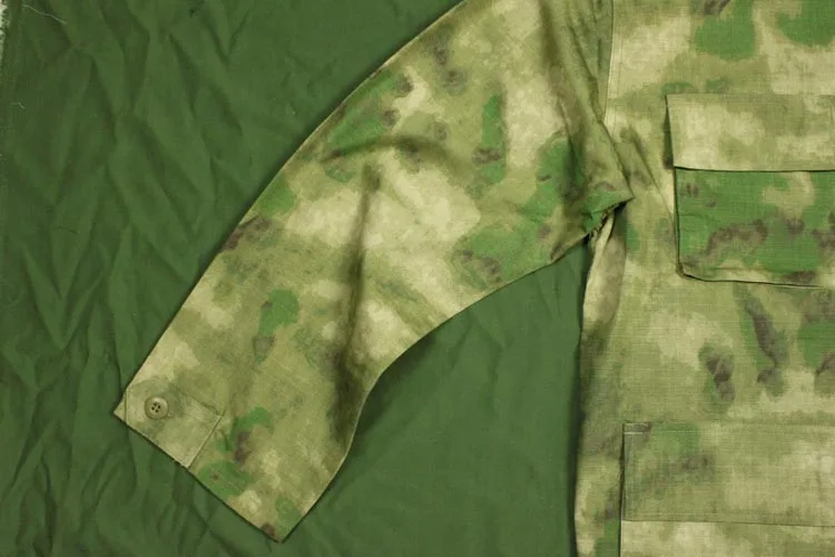 Traje verde de las cuatro estaciones ATFG, tela de malla, generación de BDU-1 - imagen 3