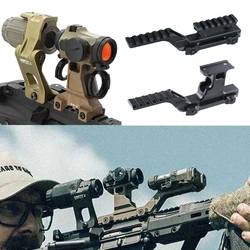 Soporte táctico Hydra de 2,91 pulgadas para T02 H02, soporte elevador de mira de punto rojo apto para Rifle AR15, accesorios de caza Airsoft