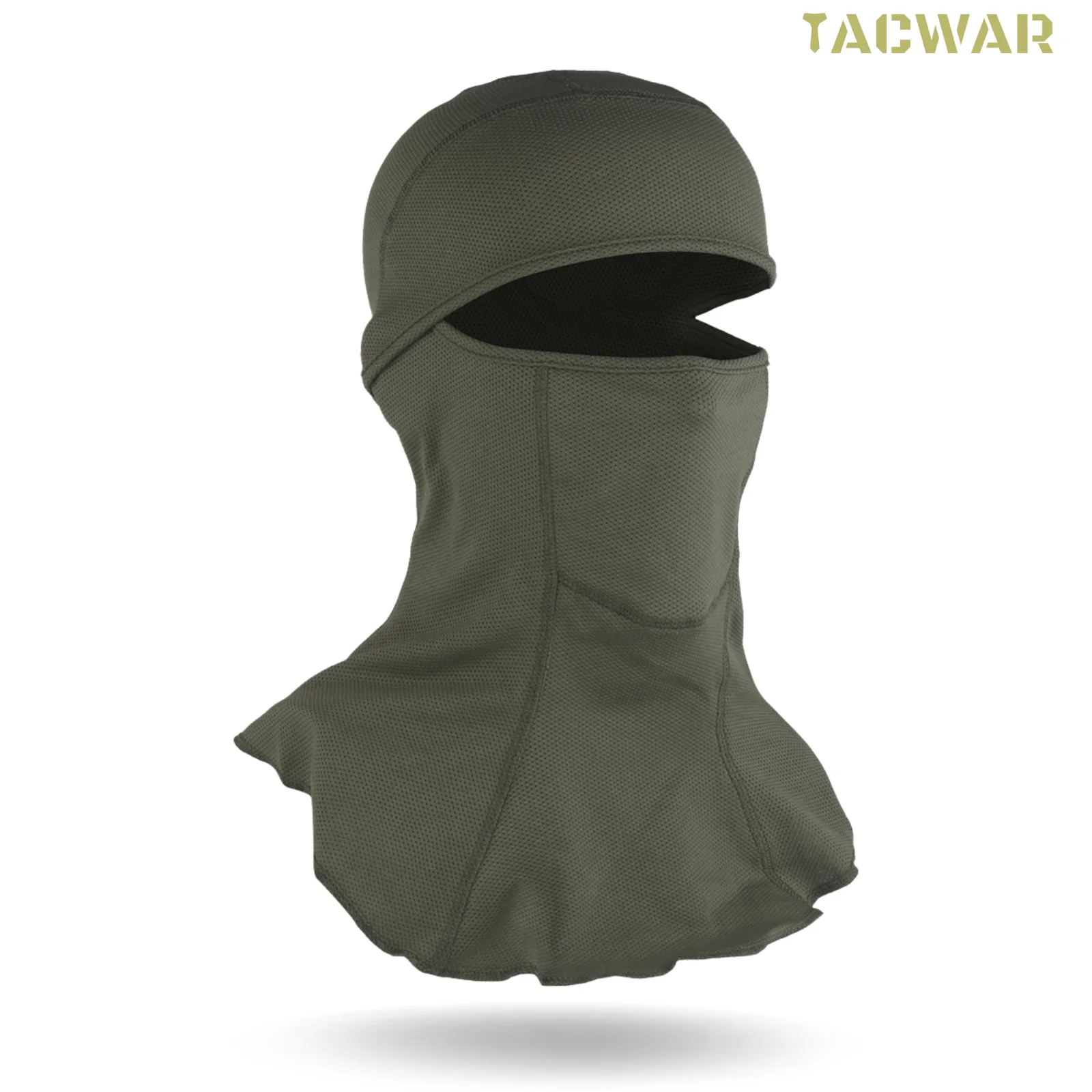 Pasamontañas transpirable de asalto táctico, máscara facial completa, cubierta elástica para la cabeza para Airsoft CS, Motocross, montar, Cosplay, caza