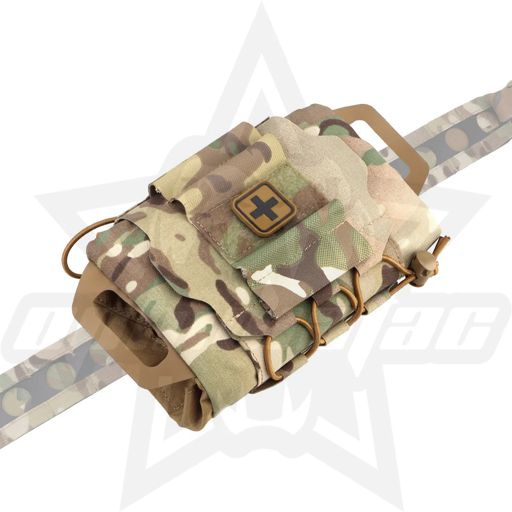 Kits IFAK portátiles OphidianTac, botiquín de primeros auxilios de despliegue rápido, bolsa MOLLE, soporte de torniquete, herramientas de seguridad para supervivencia al aire libre - imagen 3