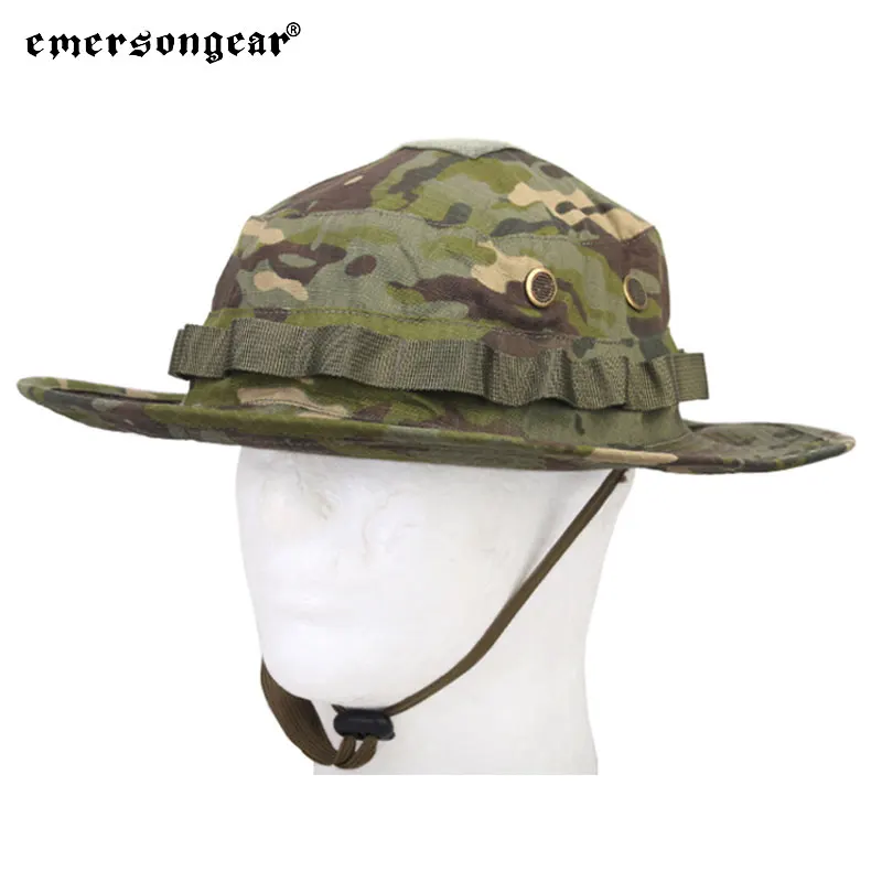 Emersongear Boonie Hat Camping Boonie Cap Airsoft camuflaje caza sol combate al aire libre Emerson EM8553 - imagen 3