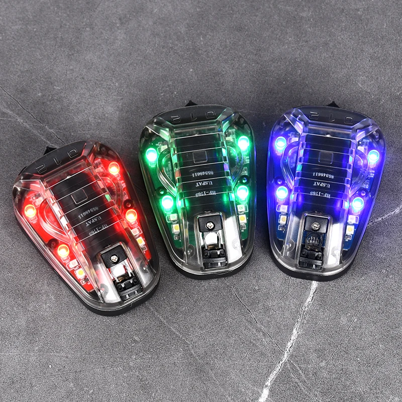 Cascos tácticos impermeables, lámpara Ladybird, luz Flash de señal IR, estroboscópica, seguridad de supervivencia, herramienta multiusos para acampar y cazar al aire libre - imagen 2