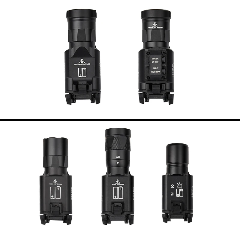 Surefir X300 X300U Ultra X300V XH35 luz LED estroboscópica de Metal compatible con riel de 20mm linterna de caza colgante pistola táctica Airsoft - imagen 5