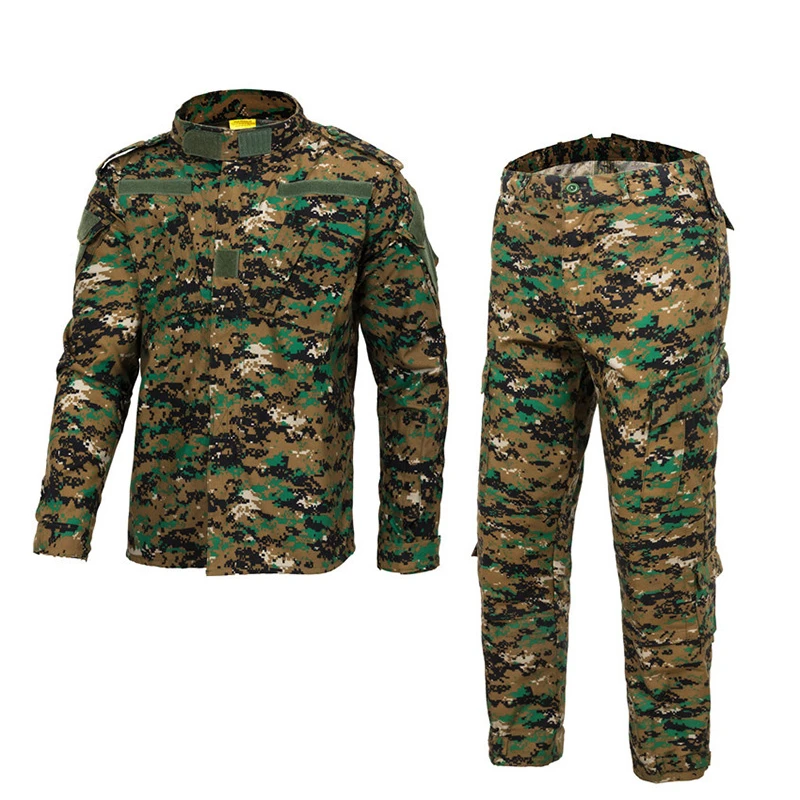 Uniforme táctico para hombre, traje de combate de fuerzas especiales ACU, conjunto de camisa y pantalón, ropa de soldado de camuflaje - imagen 5